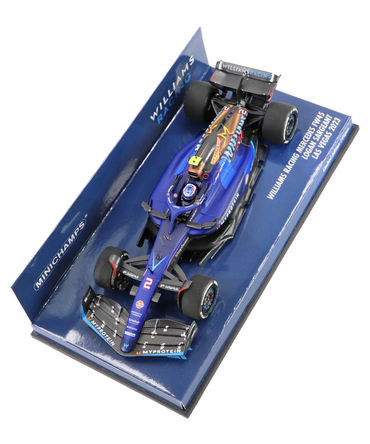 ミニチャンプス 1/43スケール ウィリアムズ レーシング FW45 ローガン・サージェント 2023年 ラスベガスGP