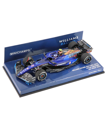 ミニチャンプス 1/43スケール ウィリアムズ レーシング FW45 ローガン・サージェント 2023年 ラスベガスGP