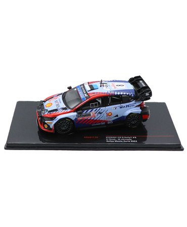 イクソ 1/43スケール ヒョンデ i20 n Rally1 NO.8 O.Tanak / M.Jarveoj 2024年 モンテカルロラリー