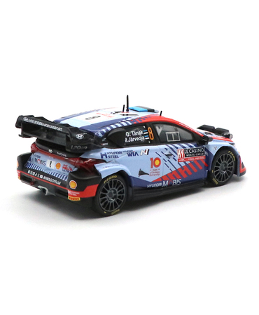 イクソ 1/43スケール ヒョンデ i20 n Rally1 NO.8 O.Tanak / M.Jarveoj 2024年 モンテカルロラリー