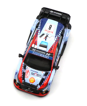 イクソ 1/43スケール ヒョンデ i20 n Rally1 NO.8 O.Tanak / M.Jarveoj 2024年 モンテカルロラリー