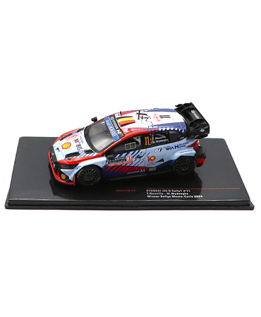 イクソ 1/43スケール ヒョンデ i20 n Rally1 NO.11  T.Neuville / M.Wydaeghe 2024年 モンテカルロラリー 優勝