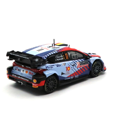 イクソ 1/43スケール ヒョンデ i20 n Rally1 NO.11  T.Neuville / M.Wydaeghe 2024年 モンテカルロラリー 優勝