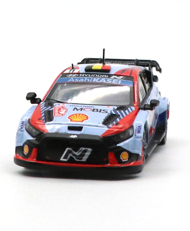 イクソ 1/43スケール ヒョンデ i20 n Rally1 NO.11  T.Neuville / M.Wydaeghe 2024年 モンテカルロラリー 優勝