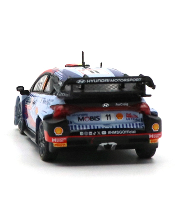 イクソ 1/43スケール ヒョンデ i20 n Rally1 NO.11  T.Neuville / M.Wydaeghe 2024年 モンテカルロラリー 優勝