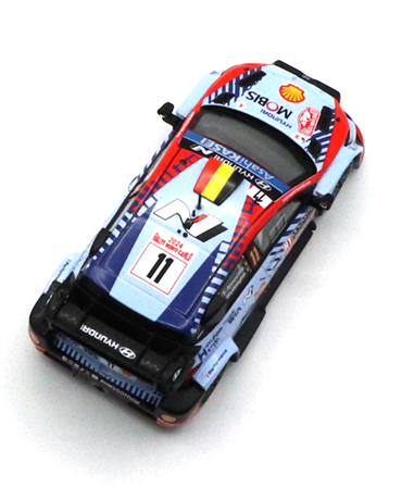 イクソ 1/43スケール ヒョンデ i20 n Rally1 NO.11  T.Neuville / M.Wydaeghe 2024年 モンテカルロラリー 優勝