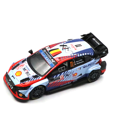 イクソ 1/43スケール ヒョンデ i20 n Rally1 NO.11  T.Neuville / M.Wydaeghe 2024年 モンテカルロラリー 優勝