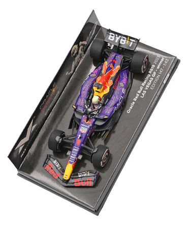 フェルスタッペン 別注 ミニチャンプス 1/43スケール オラクル レッドブル レーシング ホンダ RB19 マックス・フェルスタッペン 2023年 ラスベガスGP 優勝 /ARB/23f1m