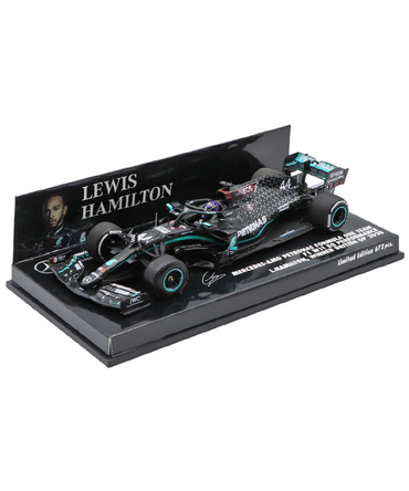 ミニチャンプス 1/43スケール メルセデス AMG ペトロナス F1 W11 E パフォーマンス ルイス・ハミルトン 2020年 イギリスGP 優勝