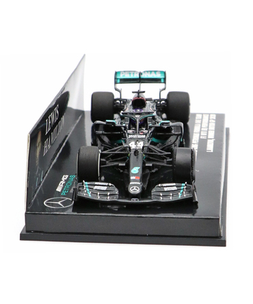 ミニチャンプス 1/43スケール メルセデス AMG ペトロナス F1 W11 E パフォーマンス ルイス・ハミルトン 2020年 イギリスGP 優勝