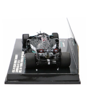 ミニチャンプス 1/43スケール メルセデス AMG ペトロナス F1 W11 E パフォーマンス ルイス・ハミルトン 2020年 イギリスGP 優勝