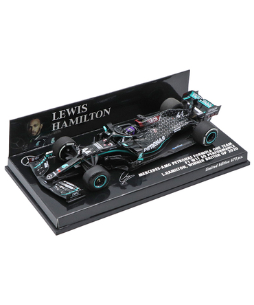 ミニチャンプス 1/43スケール メルセデス AMG ペトロナス F1 W11 E パフォーマンス ルイス・ハミルトン 2020年 イギリスGP 優勝