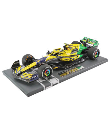 ミニチャンプス 1/18スケール マクラーレン F1 チーム MCL38 ランド・ノリス 2024年 モナコGP /24f1m