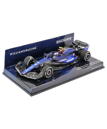 ミニチャンプス 1/43スケール ウィリアムズ レーシング FW46 ローガン・サージェント 2024年 /24f1m