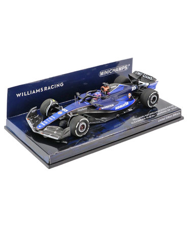 ミニチャンプス 1/43スケール ウィリアムズ レーシング FW46 アレクサンダー・アルボン 2024年 バーレーンGP /24f1m