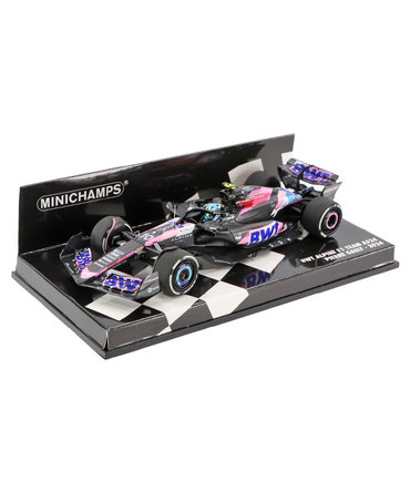 ミニチャンプス 1/43スケール BWT アルピーヌ F1 チーム A524 ピエール・ガスリー 2024年 /24f1m