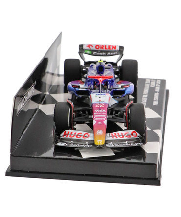 ミニチャンプス 1/43スケール VISA CASH APP RB F1 ホンダ VCARB 01 角田裕毅 2024年 マイアミGP /24f1m