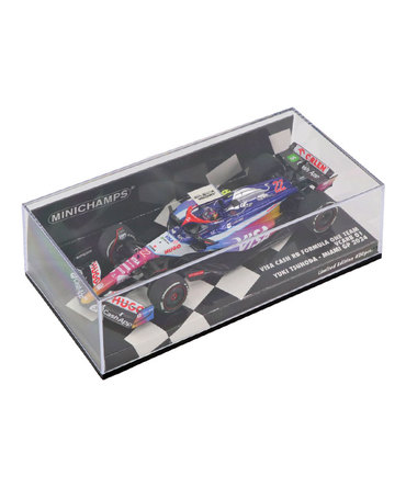 ミニチャンプス 1/43スケール VISA CASH APP RB F1 ホンダ VCARB 01 角田裕毅 2024年 マイアミGP /24f1m