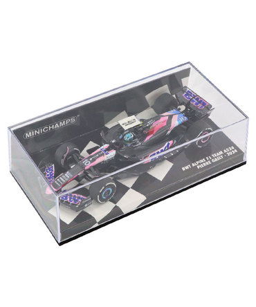 ミニチャンプス 1/43スケール BWT アルピーヌ F1 チーム A524 ピエール・ガスリー 2024年 /24f1m