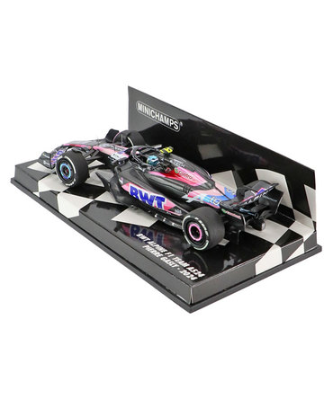 ミニチャンプス 1/43スケール BWT アルピーヌ F1 チーム A524 ピエール・ガスリー 2024年 /24f1m