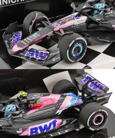 ミニチャンプス 1/43スケール BWT アルピーヌ F1 チーム A524 ピエール・ガスリー 2024年 /24f1m