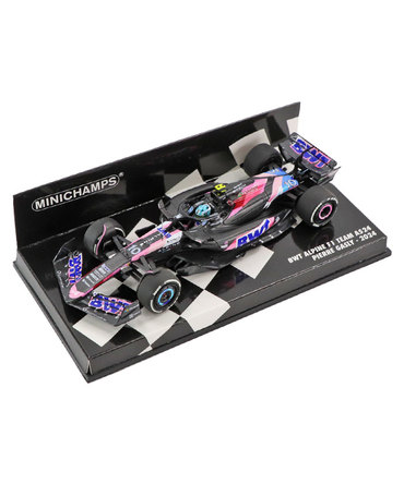 ミニチャンプス 1/43スケール BWT アルピーヌ F1 チーム A524 ピエール・ガスリー 2024年 /24f1m