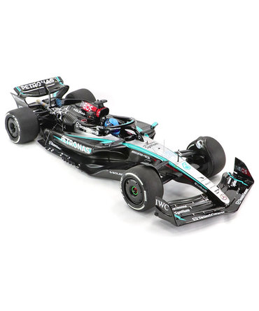 ミニチャンプス 1/18スケール メルセデス AMG ペトロナス F1 W15 E パフォーマンス ジョージ・ラッセル 2024年 オーストリアGP 優勝 /24f1m