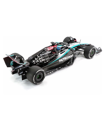 ミニチャンプス 1/18スケール メルセデス AMG ペトロナス F1 W15 E パフォーマンス ジョージ・ラッセル 2024年 /24f1m