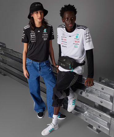 メルセデス AMG ペトロナス F1 チーム ドライバー Tシャツ ホワイト 2025 /アディダス/TM-W