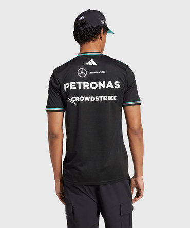 【オーセンティック】メルセデス AMG ペトロナス F1 チーム ドライバー Tシャツ ブラック 2025 /アディダス/TM-W