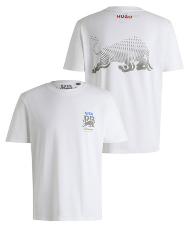 VISA CASH APP RB F1 チーム CORE FAN Tシャツ ホワイト 2025