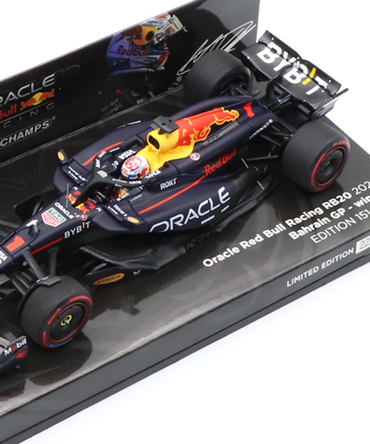 フェルスタッペン別注 ミニチャンプス 1/43スケール オラクル レッドブル レーシング ホンダ RB20 マックス・フェルスタッペン 2024年 バーレーンGP 優勝 /ARB/24f1m