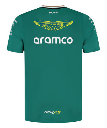 アストンマーチン アラムコ F1 チーム Tシャツ 2025