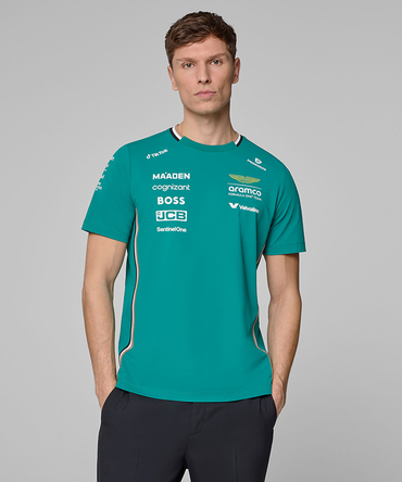 アストンマーチン アラムコ F1 チーム Tシャツ 2025