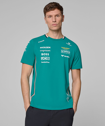 アストンマーチン アラムコ F1 チーム フェルナンド・アロンソ Tシャツ 2025