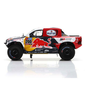 スパーク 1/43スケール TOYOTA GAZOO Racing  ハイラックス 200号車 2023年 ダカールラリー 優勝