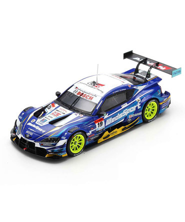 スパーク 1/43スケール ウェッズスポーツ アドバン GR スープラ TGR TEAM WedsSport BANDOH NO.19 国本雄資 / 阪口晴南 GT500 スーパーGT 2024年