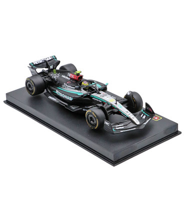 ブラゴ 1/43スケール メルセデス AMG ペトロナス F1 W15 E パフォーマンス ルイス・ハミルトン 2024年（ドライバー付属） /24f1m