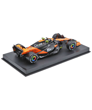 ブラゴ 1/43スケール マクラーレン F1 チーム MCL38 ランド･ノリス 2024年（ドライバー付属）/24f1m