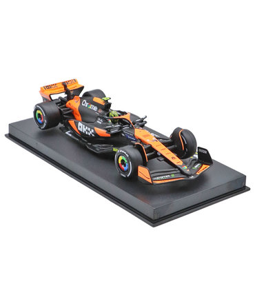 ブラゴ 1/43スケール マクラーレン F1 チーム MCL38 ランド･ノリス 2024年（ドライバー付属）/24f1m