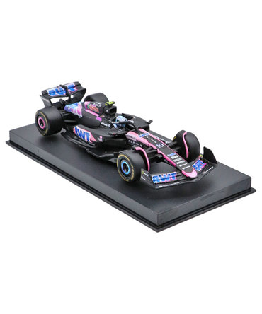 ブラゴ 1/43スケール BWT アルピーヌ F1 チーム  A523 ピエール・ガスリー 2024年（ドライバー付属） /24f1m