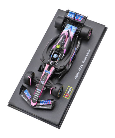 ブラゴ 1/43スケール BWT アルピーヌ F1 チーム  A523 ピエール・ガスリー 2024年（ドライバー付属） /24f1m