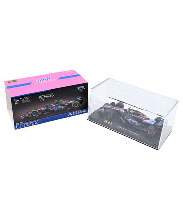 ブラゴ 1/43スケール BWT アルピーヌ F1 チーム  A523 ピエール・ガスリー 2024年（ドライバー付属） /24f1m