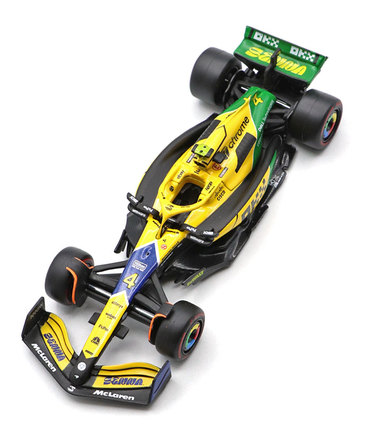 ブラゴ 1/43スケール マクラーレン F1 チーム MCL38 ランド･ノリス 2024年 モナコGP /24f1m