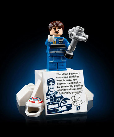 LEGO(レゴ) アイコン ウィリアムズ レーシング FW14B & ナイジェル・マンセル