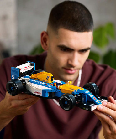 LEGO(レゴ) アイコン ウィリアムズ レーシング FW14B & ナイジェル・マンセル