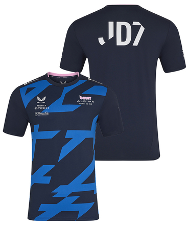 BWT アルピーヌ F1 チーム ジャック・ドゥーハン Tシャツ 2025