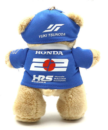 角田裕毅 x HRC Honda RACING コラボ ベアー キーリング 2025