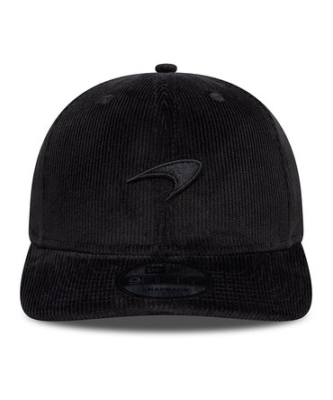 マクラーレン F1 チーム NewEra 9FIFTY コーデュロイ キャップ ブラック 2025