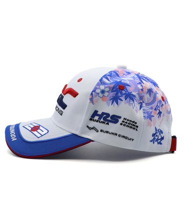 角田裕毅 x HRC Honda RACING コラボ キャップ ホワイト 2025